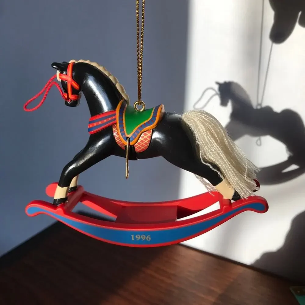 Hallmark Rocking Horse Keepsake Ornament 1996 - in orig. box